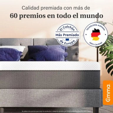 COLCHÓN EMMA 2 PLAZASPLUS | TECNOLOGÍA ALEMANA | MEMORY FOAM - 5