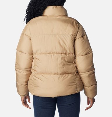 PARKA MUJER COLUMBIA BEIGE - 2