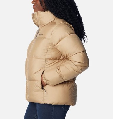 PARKA MUJER COLUMBIA BEIGE - 3