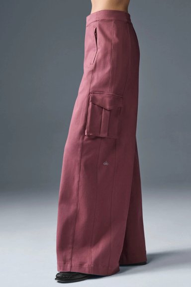 PANTALON CARGO DE PIERNA ANCHA - 2