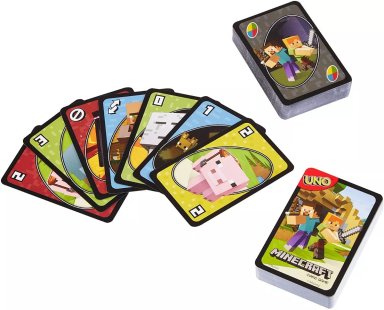 JUEGO DE CARTAS UNO MINECRAFTT MATTEL GAMES - 5