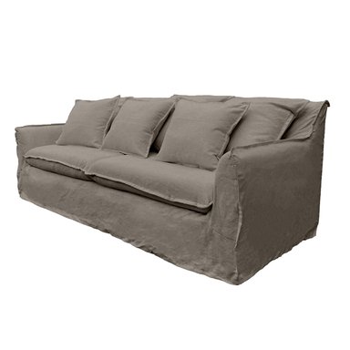 SOFA PALENA 3 CUERPOS LINO GRIS PIEDRA - 3