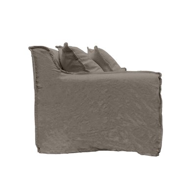 SOFA PALENA 3 CUERPOS LINO GRIS PIEDRA - 4