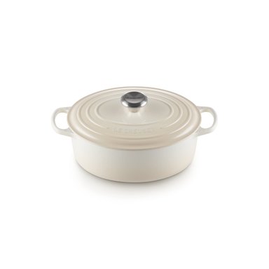 LE CREUSET COCOTTE OVALADA 27CM CEREZA HIERRO - 1