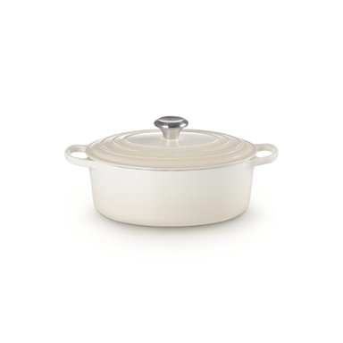 LE CREUSET COCOTTE OVALADA 27CM CEREZA HIERRO - 2