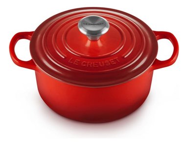 LE CREUSET COCOTTE REDONDA 18CM AZUL AZURE HIERRO - 1