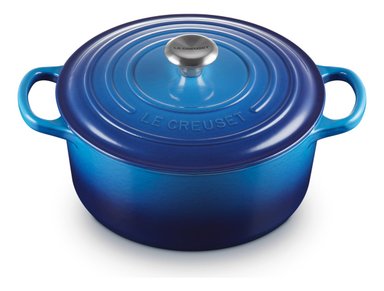 LE CREUSET COCOTTE REDONDA 22CM MERINGUE HIERRO - 1