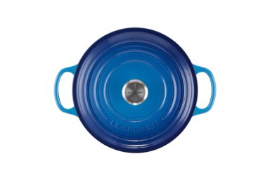 LE CREUSET COCOTTE REDONDA 22CM MERINGUE HIERRO - 4