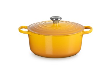 LE CREUSET COCOTTE REDONDA 26CM CEREZA HIERRO - 1