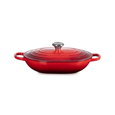 LE CREUSET CACEROLA OBLONG 31CM CEREZA HIERRO - 2