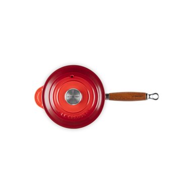 LE CREUSET CAZO MANGO MADERA 18CM CEREZA HIERRO - 4