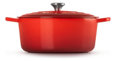 LE CREUSET COCOTTE REDONDA 30 CM CEREZA HIERRO - 2
