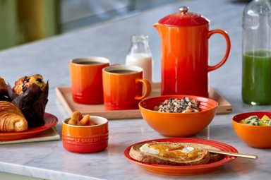 LE CREUSET COCOTTE OVALADA 29 CM SHELL PINK HIERRO - 1