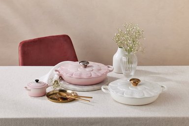 LE CREUSET COCOTTE BAJA PETALOS 26 CM HIERRO - 2