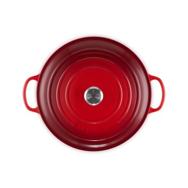 LE CREUSET COCOTTE REDONDA 34CM CEREZA HIERRO - 2