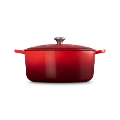 LE CREUSET COCOTTE REDONDA 34CM CEREZA HIERRO - 3