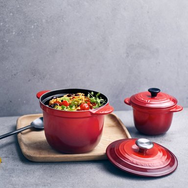 LE CREUSET COCOTTE EVERY 18CM CEREZA HIERRO - 7