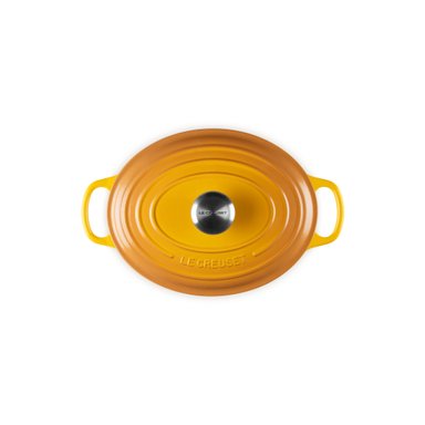 LE CREUSET COCOTTE OVALADA 27CM NECTAR HIERRO - 2