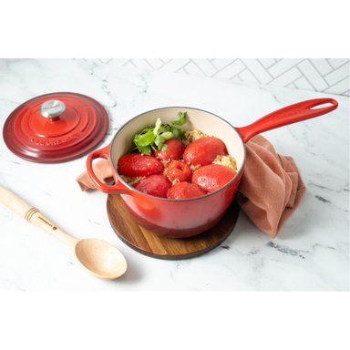 LE CREUSET CAZO MANGO HIERRO 18CM CEREZA HIERRO - 6