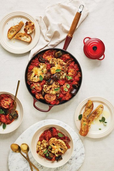 LE CREUSET MINI COCOTTE REDONDA 10 CM CEREZA CERAMICA - 3