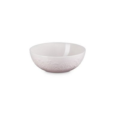 LE CREUSET MULTI BOWL JARDIN RELIEVE 3.6 SHELL PINK CERAMICA - 1