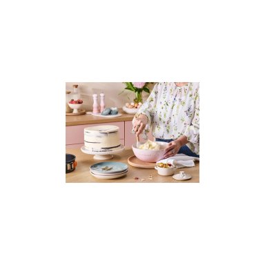 LE CREUSET MULTI BOWL JARDIN RELIEVE 3.6 SHELL PINK CERAMICA - 4