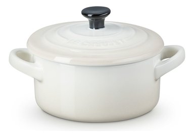 LE CREUSET MINI COCOTTE REDONDA 10 CM MERINGUE CERAMICA - 1