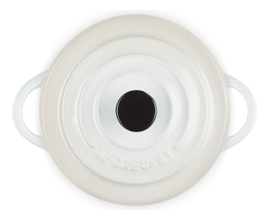 LE CREUSET MINI COCOTTE REDONDA 10 CM MERINGUE CERAMICA - 2