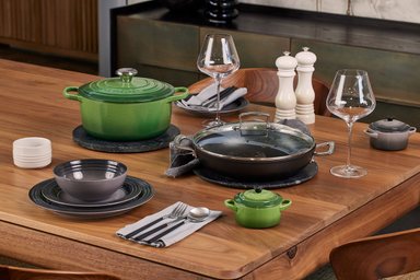 LE CREUSET MINI COCOTTE 10 CM VERDE BAMBOO CERAMICA - 3