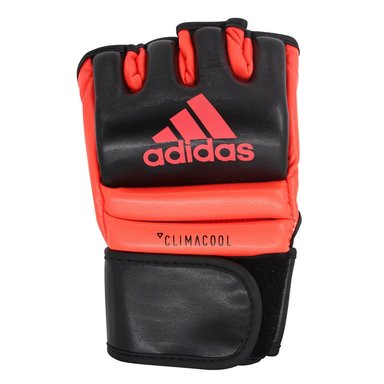 GUANTES BOXEO ADIDAS ENTREN VEL BLACK/SOLAR RED - 1