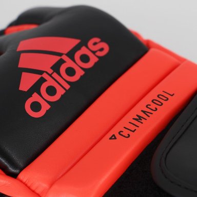 GUANTES BOXEO ADIDAS ENTREN VEL BLACK/SOLAR RED - 3