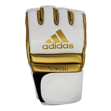 GUANTES MMA PU ADIDAS ADICSG042 SPEED BLANCO DORADO L - 1