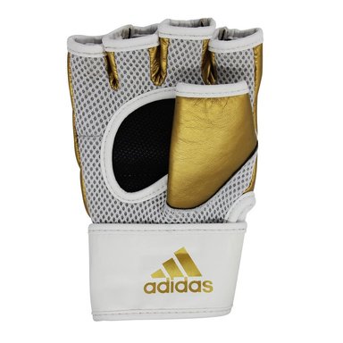 GUANTES MMA PU ADIDAS ADICSG042 SPEED BLANCO DORADO L - 2