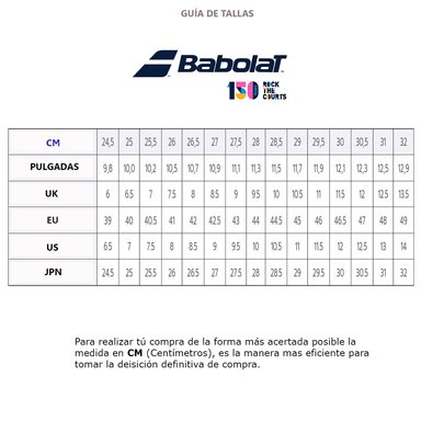 Zapatilla Tenis Jet Mach 3 Clay Hombre Babolat - Talla US - 2