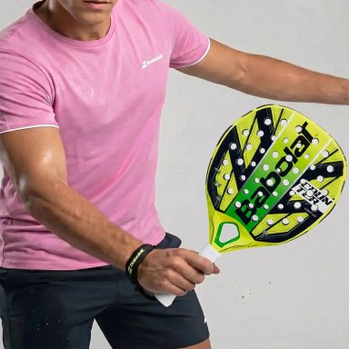PALA DE PADEL BABOLAT COUNTER VERTUO AMARILLO-VERDE - 1