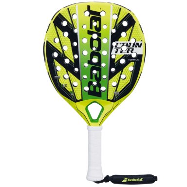PALA DE PADEL BABOLAT COUNTER VERTUO AMARILLO-VERDE - 2