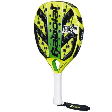 PALA DE PADEL BABOLAT COUNTER VERTUO AMARILLO-VERDE - 3