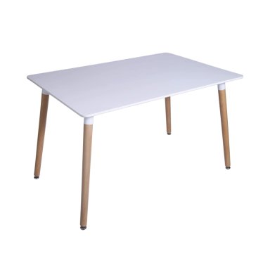 MESA COMEDOR WHITE MARKET EAMES RECTANGULAR BLANCO - 1