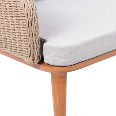 SOFA WHITE MARKET CAIRO 2 CUERPOS BEIGE TERRAZA - 4