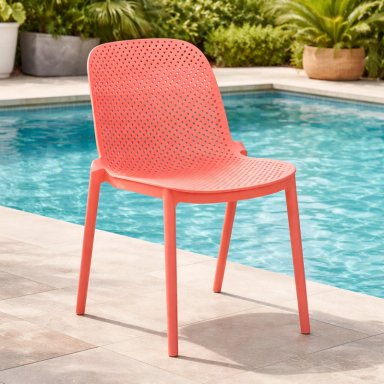 SILLA TERRAZA WHITE MARKET OASIS NARANJO - 2