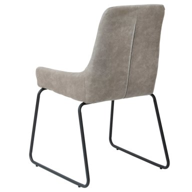 PACK WHITE MARKET GRIS X 2 SILLA CHICAGO - 4