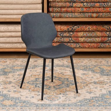 PACK WHITE MARKET ACERO GRIS X 2 SILLA PALERMO - 2