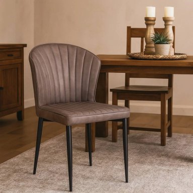PACK WHITE MARKET ACERO GRIS X 2 SILLA BRUSELAS - 2