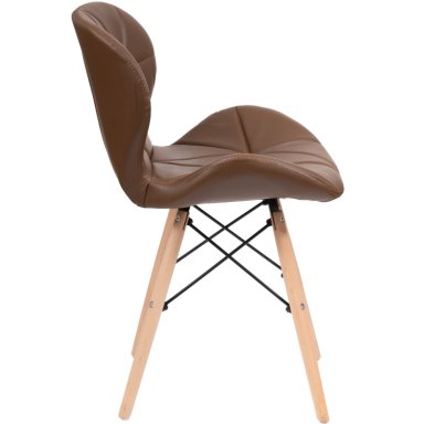 PACK WHITE MARKET CAFE X 4 SILLA EAMES AVIADOR - 5