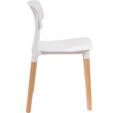 PACK WHITE MARKET BLANCO X 4 SILLA ARYA BLANCA - 5