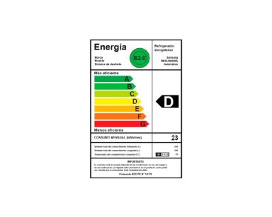 REFRIGERADOR SAMSUNG BOTTOM FREEZER NO FROST 311L - CAJA RECICLADA - 6