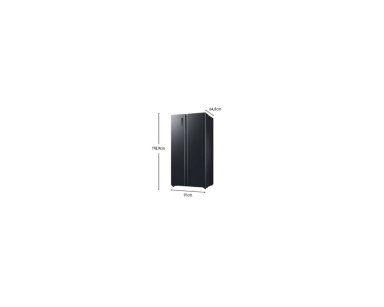 REFRIGERADOR SAMSUNG SIDE BY SIDE 490 L TWIST ICE MAKER - CAJA RECICLADA - 4