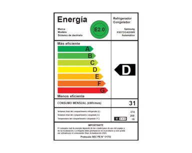 REFRIGERADOR SIDE BY SIDE 564L GRIS PLATEADO MATE - CAJA RECICLADA - 8