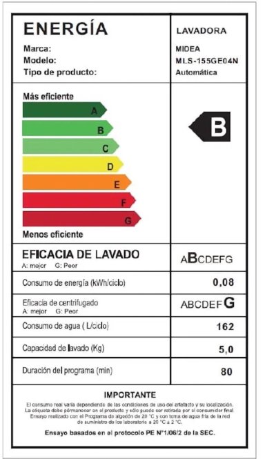 LAVADORA CARGA SUPERIOR 15.5 KG MIDEA - 8