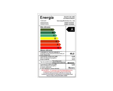 AIRE ACONDICIONADO SAMSUNG AR40F18C0AM-ZS 18.000 BTU - CAJA RECICLADA - 6
